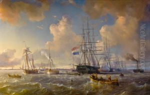 View on the fleet of Vlissingen