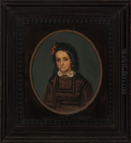 Portret van een oude dame - view 1