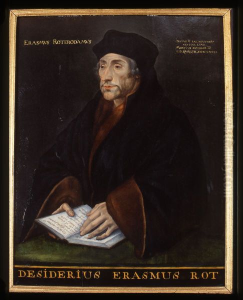 Portrait of Desiderius Erasmus, humanist - view 1