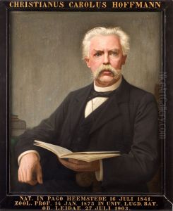 Portret van Christiaan Karel Hoffmann, hoogleraar Dierkunde te Leiden