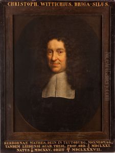 Portret van Christophorus Wittichius, hoogleraar Godsgeleerdheid te Leiden