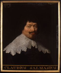 Portret van Claudius Salmasius (Saumaise), filoloog Portret van Claudius Salmasius (Saumaise), filoloog