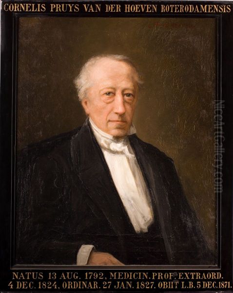 Portret van Cornelis Pruys van der Hoeven, hoogleraar Praktische Geneeskunde te Leiden - view 1