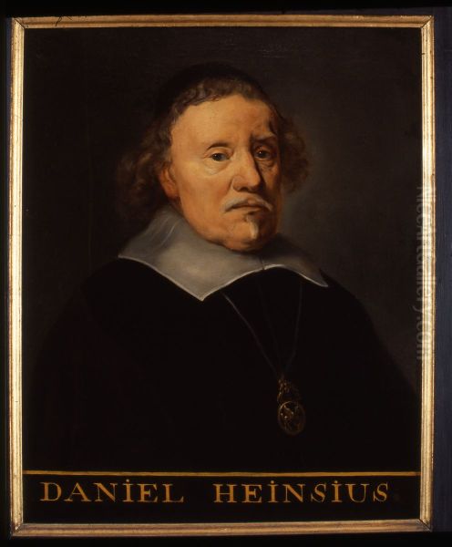 Portret van Daniel Heinsius, hoogleraar Dichtkunde, Grieks, Staatkunde en Historie en bibliothecaris te Leiden - view 1