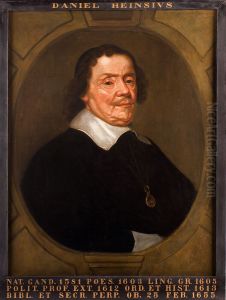 Portrait of Daniel Heinsius