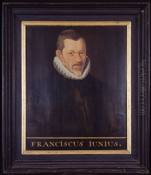 Portret van Franciscus Junius, hoogleraar Godgeleerdheid en Hebreeuws te Leiden - view 1