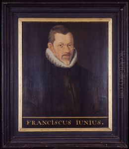 Portret van Franciscus Junius, hoogleraar Godgeleerdheid en Hebreeuws te Leiden