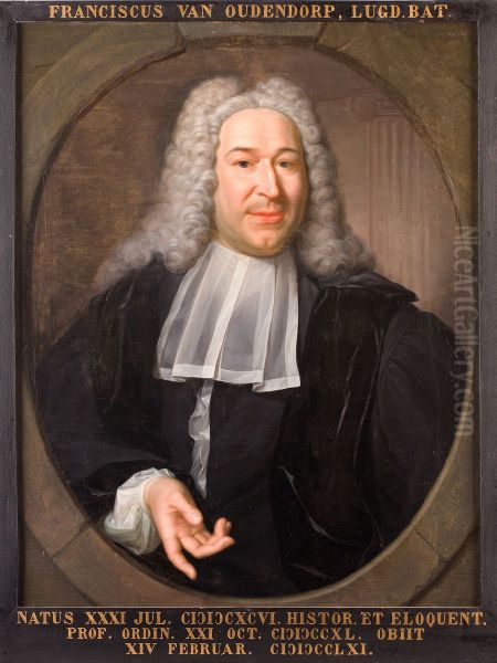 Portret van Franciscus van Oudendorp, hoogleraar Welsprekendheid en Historie te Leiden - view 1