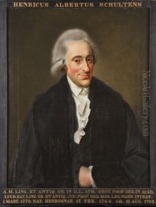 Portret van Hendrik Albert Schultens, hoogleraar Oosterse Talen en Hebreeuwse Oudheden te Leiden