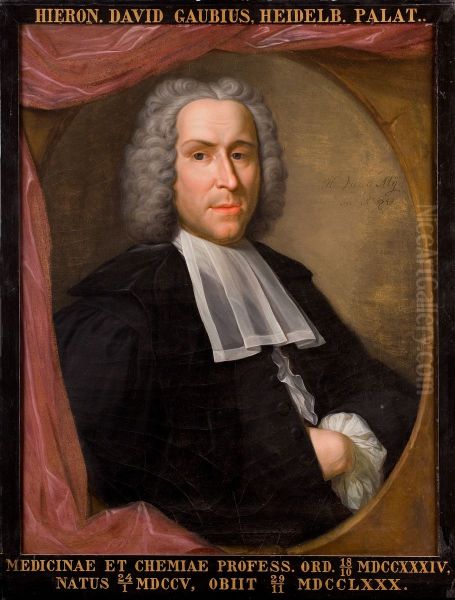Portret van Hieronymus David Gaubius, hoogleraar Scheikunde en Geneeskunde te Leiden - view 1