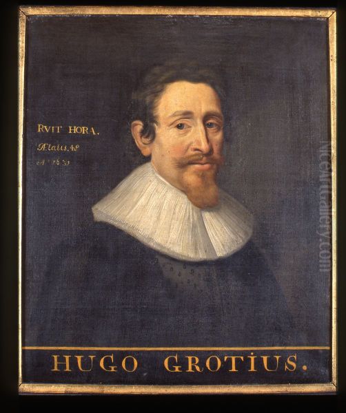 Portret van Hugo de Groot, rechtsgeleerde en staatsman - view 1