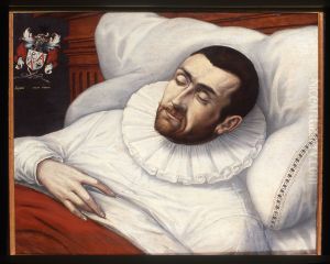 Portret van Jacobus Ramsaeus (Ramsay), hoogleraar Redeneerkunde te Leiden
