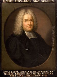 Portret van Jacques Bernard, hoogleraar Wijsbegeerte en Wiskunde te Leiden