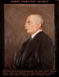 Portret van Jan Ernst Heeres, hoogleraar Geschiedenis van Nederlands-Indie te Leiden