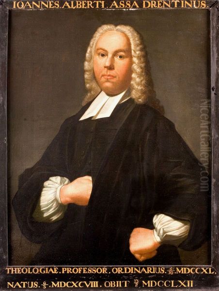 Portret van Joannes Alberti, hoogleraar Godgeleerdheid te Leiden - view 1