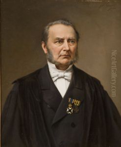 Portret van Joannes Henricus Scholten, hoogleraar Godgeleerdheid te Leiden