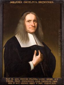Portret van Johannes Coccejus, hoogleraar Godgeleerdheid te Leiden