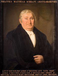 Portret van Johannes Matthias Schrant (I), hoogleraar Nederlandse Letteren te Leiden