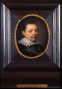 Portret van Johannes Rutgersius, filoloog en dichter, raadsheer van de Zweedse koning