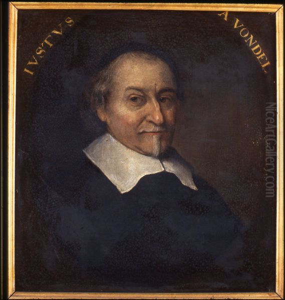 Portret van Joost van den Vondel, dichter - view 1