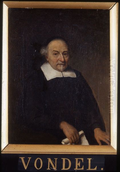Portret van Joost van den Vondel, dichter - view 1