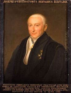 Portret van Josephus Chrysostomus Bernardus Bernard, hoogleraar Geneeskunde te Leiden