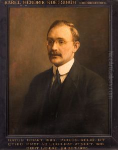 Portret van Karel Hendrik Roessingh, hoogleraar Godgeleerdheid te Leiden