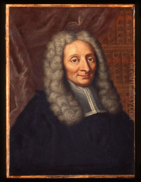 Portret van Louis Bourguet, filosoof, archeoloog en wiskundige - view 1