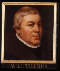 Portret van Martin Luther, theoloog en kerkhervormer