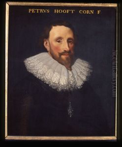 Portrait of Pieter Cornelisz Hooft, historian and poet