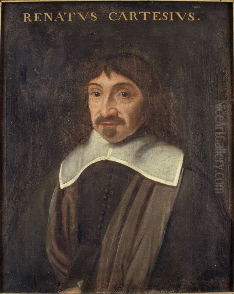 Portret van Rene Descartes, filosoof en wiskundige - view 1