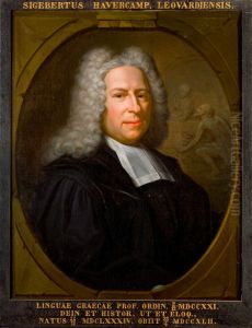 Portret van Sigebertus Havercamp, hoogleraar Grieks, Historie en Welsprekendheid te Leiden