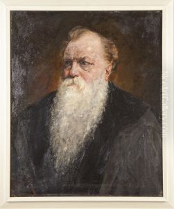 Portret van Teunis Zaayer, hoogleraar Anatomie te Leiden by Menso Kamerlingh Onnes