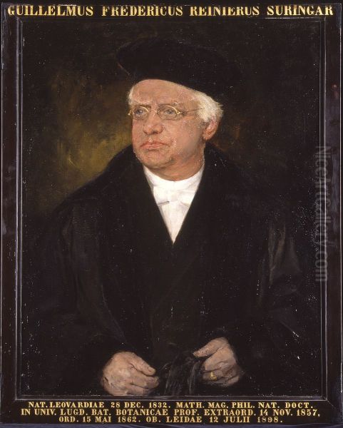 Portret van Willem Frederik Reinier Suringar, hoogleraar Botanie te Leiden - view 1