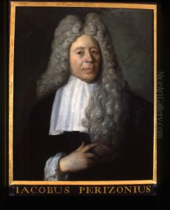 Portrett van Jacobus Perizonius, hoogleraar Historie, Grieks en Welsprekendheid te Leiden
