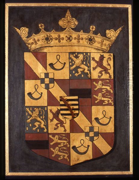Wapenschild van prins Maurits van Oranje, stadhouder - view 1
