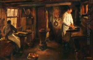 Interieur bakkerij Van Zalingen