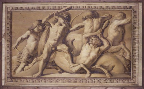 Hercules verslaat de centauren - view 1