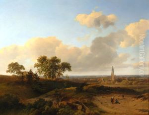 Gezicht op Amersfoort vanaf de Berg