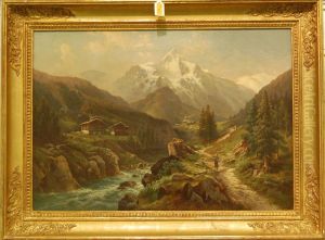 "die Ortlerspitze Im Suldenthal In Tirol"