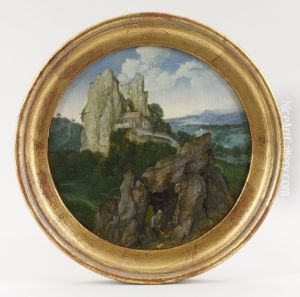Landscape with St. Jerome by Joachim Patinir