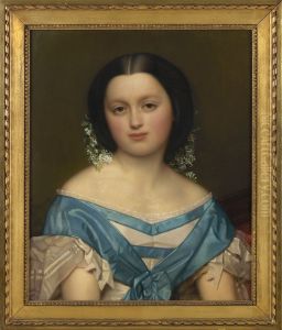 Henriette Mayer van den Bergh by Jozef Van Lerius