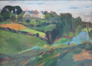Brittany Landscape by Emile Bernard