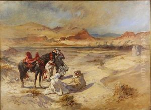 Desert Travelers by Frederick Arthur Bridgman
