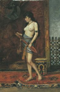 Woman in a Moorish Setting Woman in a Moorish Setting