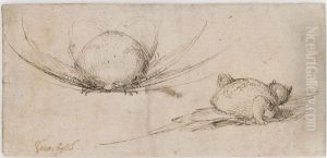 Two fantasy creatures by Hieronymous Bosch