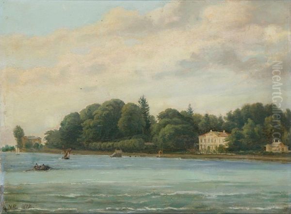 A view of the coast at Springforbi near Taarbaek. - view 1