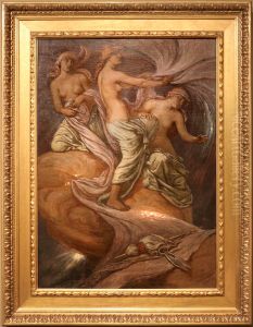 le parche raccolgono le stelle by Elihu Vedder