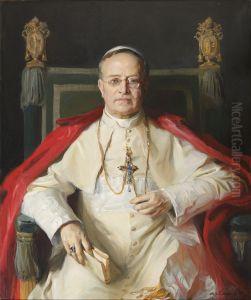 Portrait of Pope Pius XI (1857-1939) Portrait of Pope Pius XI (1857-1939)