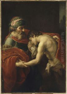 L'Enfant prodigue by Pompeo Batoni